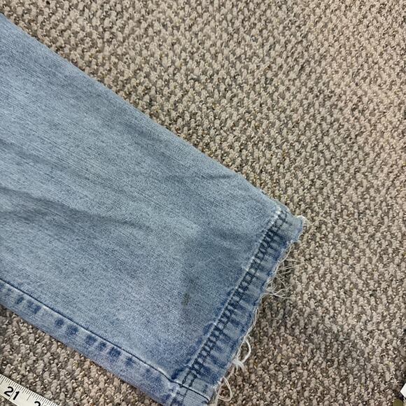 Y2K vintage light wash lei straight leg boyfriend jeans- low to mid rise - Picture 7 of 7